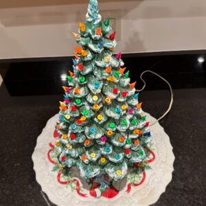Vintage Ceramic Christmas Tree